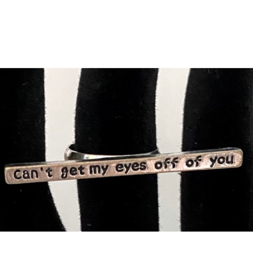 ASOS Can't Get My Eyes Off Of You Statement Ring size 5